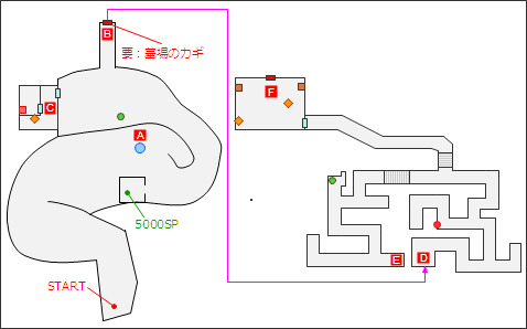 森林墓地マップ