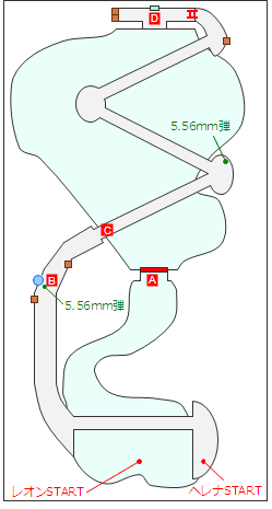 地下水路Bマップ