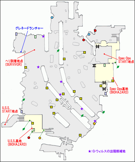 VERSUSマップ:トレイン・レック