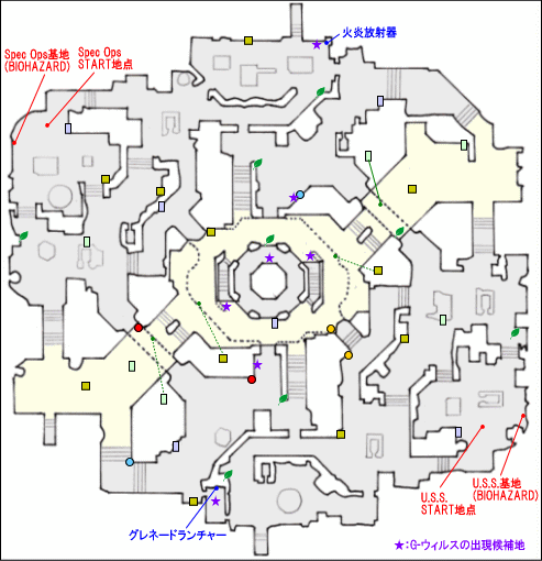 VERSUSマップ：セメタリウム
