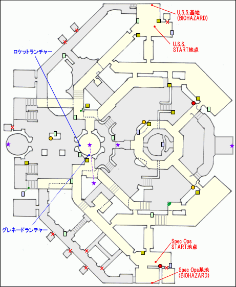 VERSUSマップ：ロウアー・コア