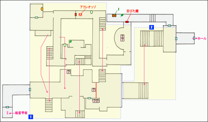 レイドモード(難易度DARK)：Stage11-2マップ