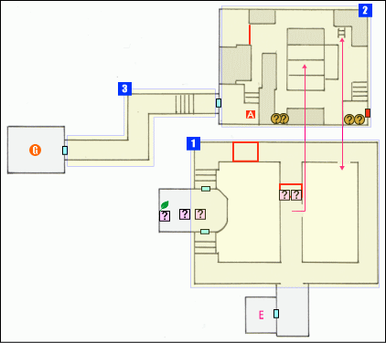 レイドモード(難易度DARK)：Stage13-2マップ