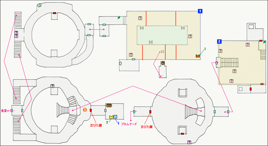 レイドモード(難易度DARK)：Stage15-1マップ