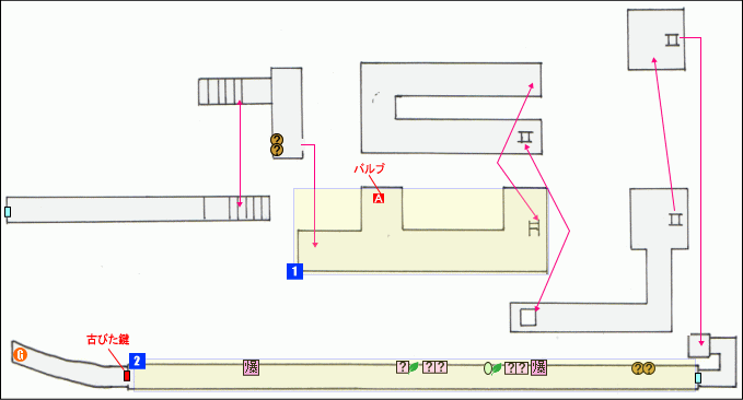 レイドモード(難易度DARK)：Stage18-2マップ