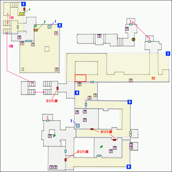 レイドモード(難易度DARK)：Stage19-1マップ