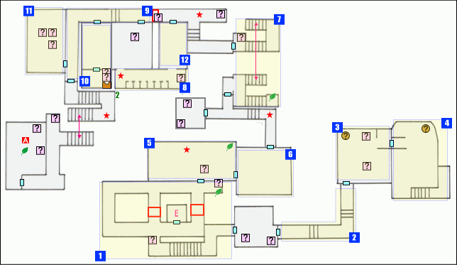 レイドモード(難易度DARK)：Stage8-2マップ