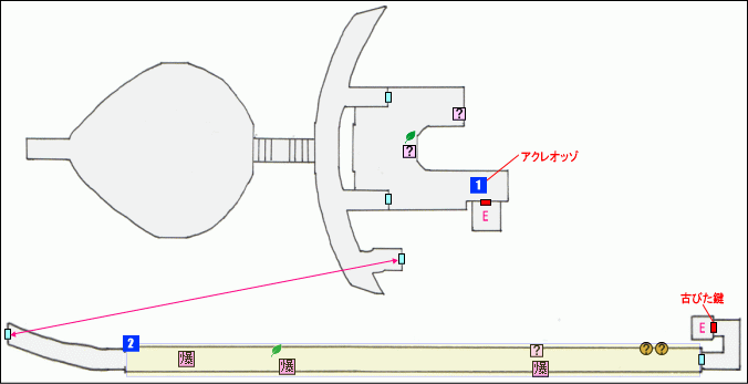 レイドモード(難易度DEEP)：Stage13-1マップ