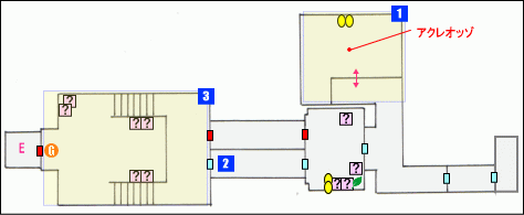 レイドモード(難易度DEEP)：Stage14-2マップ