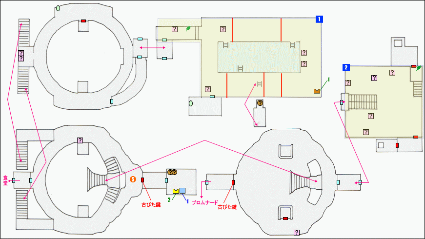 レイドモード(難易度DEEP)：Stage15-1マップ