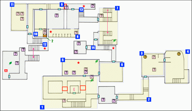 レイドモード(難易度DEEP)：Stage8-2マップ