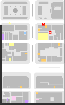 凍える街でのマップ