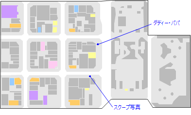 第四部・第三章のサブストーリーの発生場所